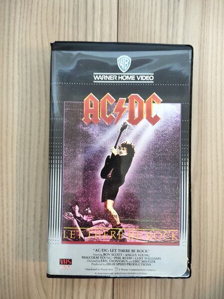 【VHS・貴重】AC/DC "LET THERE BE ROCK" VHS ビデオ