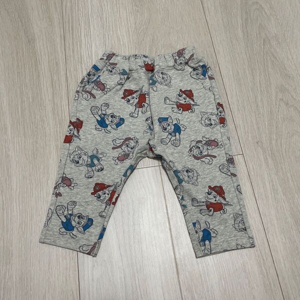 80cm GU パウパトロール サマナルパンツ 10分丈