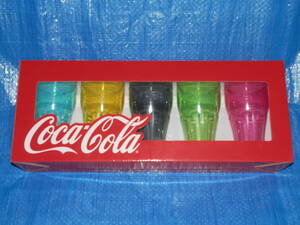 ☆ Coca-Cola/コカ・コーラプラスチックタンブラー5ピースセット☆ 