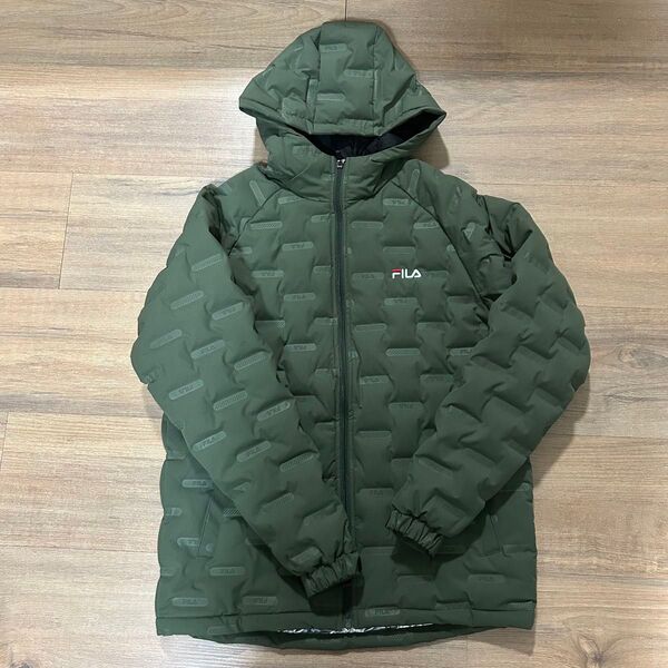 FILA ヒーティングエンボス中綿ジャケット
