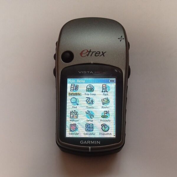 山旅へ GARMIN eTrex Vista HCx 英語版