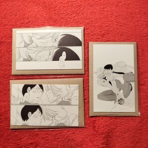 中村明日美子 キスカード 3点 同級生 blanc 原画展 mariage