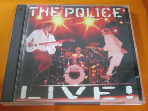 ♪♪♪ ザ・ポリス THE POLICE 『 LIVE! 』輸入盤２枚組 ♪♪♪