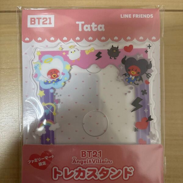 最終値下げ! ファミリーマート限定 BT21 Angel&Villain ファミマ トレカスタンド TATA