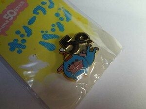 ホシ―ワン　バッジ　50ｔｈ　C-ONE　50周年記念　イヌ　帽子　犬　いぬ　キャラクター　ピンバッチ　ピンバッジ　ピンズ