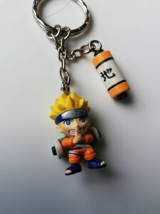 NARUTO -ナルト-　フィギュア　キーホルダー　キーチェーン　巻物　人形　アニメ　マンガ　日本　