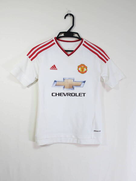 マンチェスター・ユナイテッド 15-16 アウェイ ユニフォーム ジュニア 150cm アディダス Manchester United サッカー キッズ 子ども