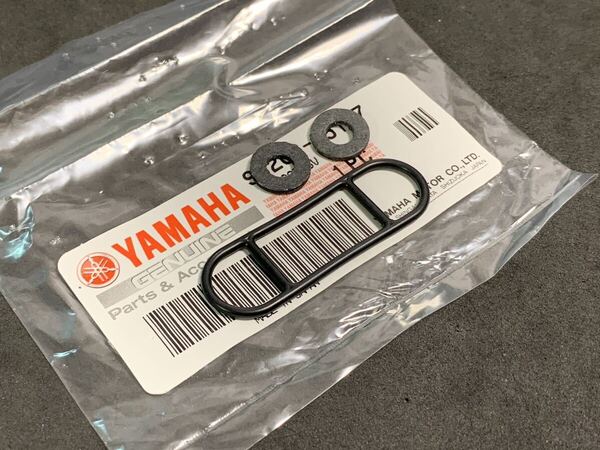 XV250 ビラーゴ ガソリン コック 取り付け パッキン 新品即決 3DM ヤマハ純正 XV400 VIRAGO 2NT(ワッシャー付き) フューエルコック 外装