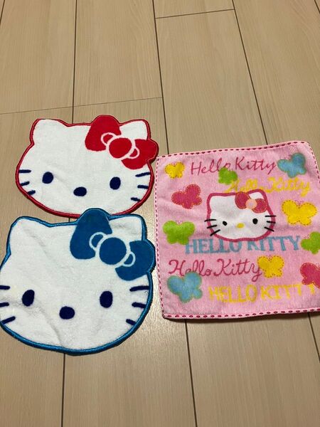 ハローキティ☆タオル3枚セット