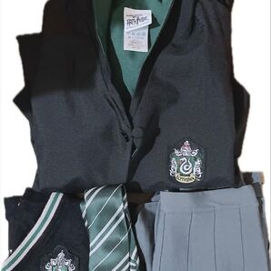 ハリーポッター スリザリン ローブ ネクタイ ベスト スカート
