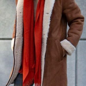 Calibro 12 ムートン コート 44 レザー カリブロ12 美品