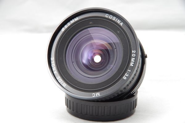 送料無料 限定1個 コシナ 20mm f3.8 MC Kマウント PENTAX用 Yahoo!オークション -「cosina 20mm 3.8」の落札相場・落札価格