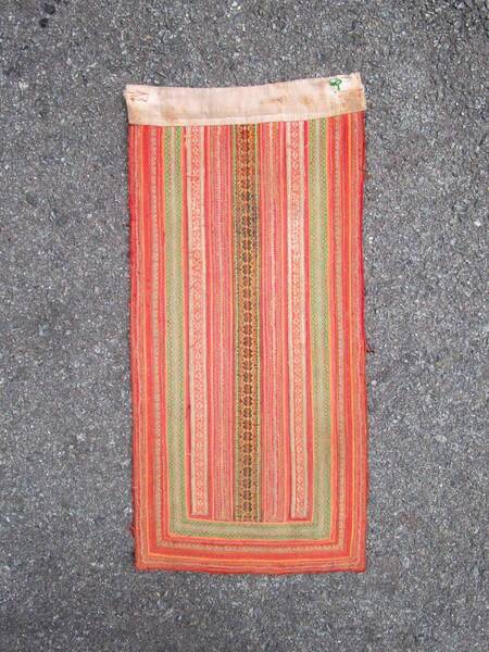 ⑰【52cm×24cm】モン族*アンティーク生地*Long