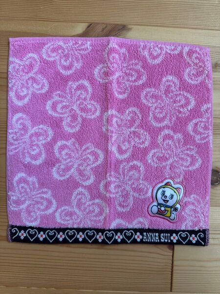 ANNA SUI ドラミちゃん ドラえもん タオルハンカチ アナスイ 新品 バラ売り ハンドタオル ドラミ