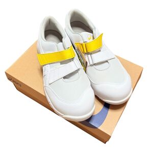 新品 asics アシックス 27.5 安全靴 CP-20E ホワイト 作業靴