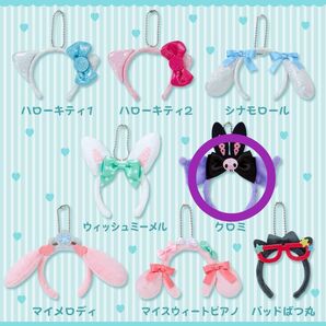 ミニカチューシャマスコットホルダークロミ