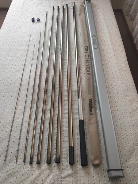 Daiwa VS 銀影競技 T 中硬硬 95SG / 各種 予備パーツ(穂先2本、元竿、3番継手)