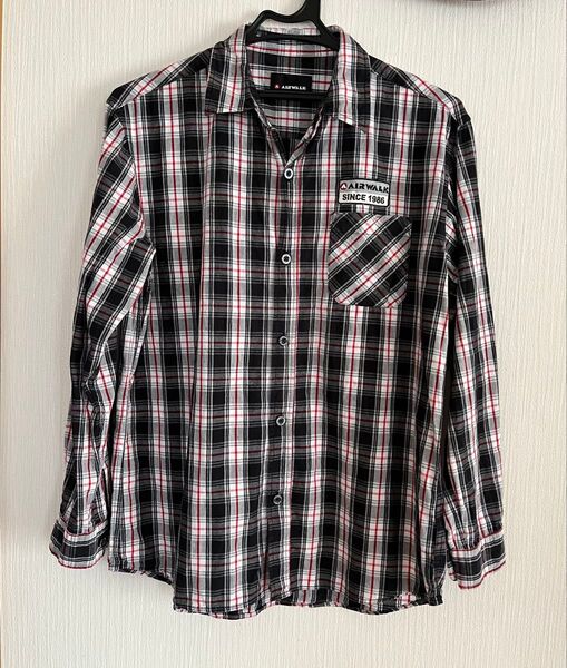 AIRWALK 長袖チェックシャツ 160