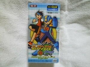 ◆◆◆　未開封品　タカラ ロックマンエグゼ アクセス カードゲーム ブースターパック 24パック入り1箱 RK-01　海外発送 可 対応　◆◆◆