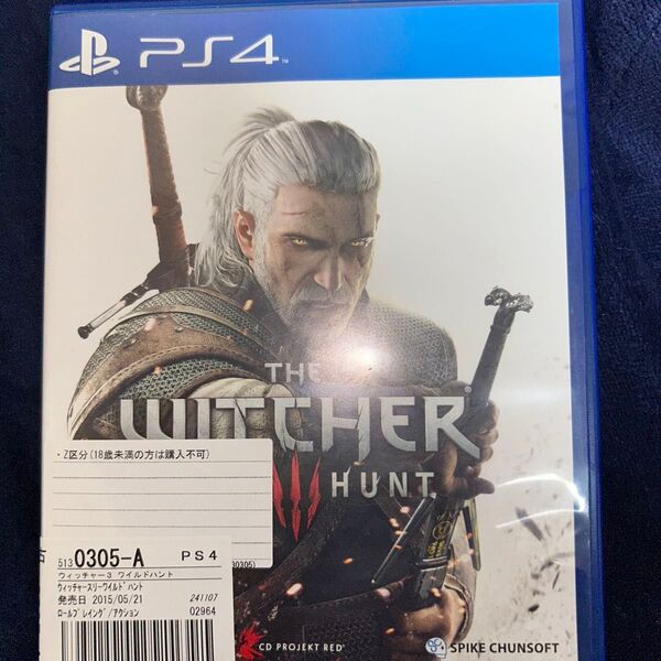 PS4 ウィッチャー3 ワイルドハント