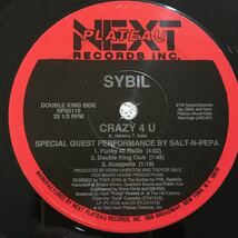 SYBIL / CRAZY FOR YOU / 12 レコード_画像3