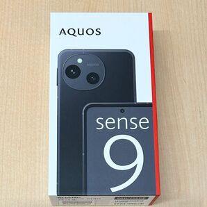 AQUOS sense9 256GB SIMフリー 新品未開封 SH-M29 ブラック