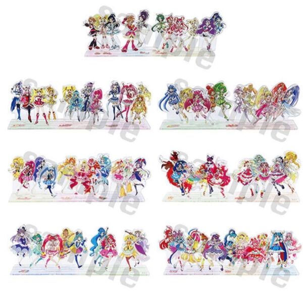 プリキュア 全キャラアクリルジオラマ