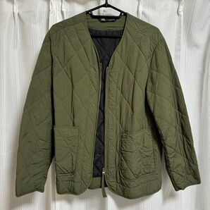 未使用 ZARA購入品 ライトなアウター ブルゾン カーキ