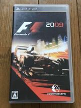 F1 2009 pspソフト ☆ 送料無料 ☆_画像1