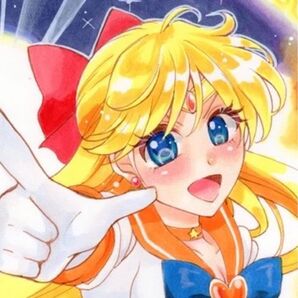 セーラーヴィーナス【同人手描きイラスト】