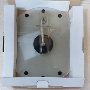 掛時計 フロストガラス掛時計メルセデスベンツ