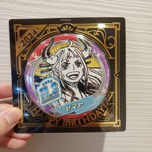 ワンピース ヤマト バースデイ缶バッジ2024 ジャンプショップ