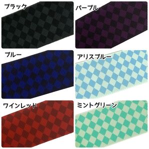 ハーリキンチェックグログランリボン