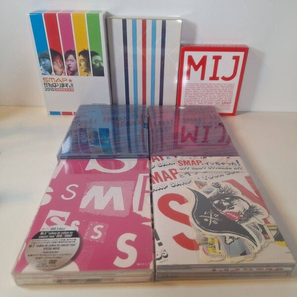 SMAP DVD7点セット 中居正広 木村拓哉 稲垣吾郎 草彅剛 香取慎吾