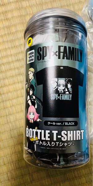 新品未使用 SPY×FAMILY ボトル入りTシャツ BLACK Fsize