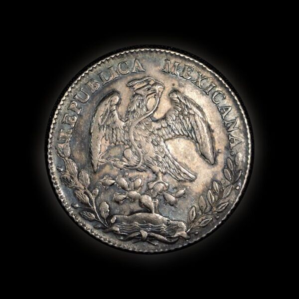 メキシコ 8レアル銀貨 1880年