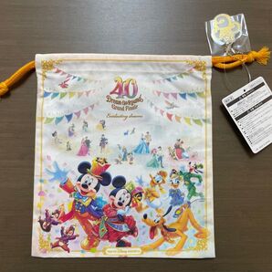 【新品】きんちゃく ディズニーリゾート 40周年 ドリームゴーラウンド グランドフィナーレ