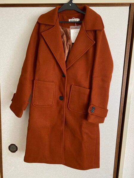 コートレディース アウター 軽量 防風 防寒 細身トップス シンプル 女性用 アウトドア 暖かい ロング コートLサイズ