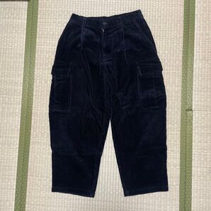 コーデュロイパンツ ブラック 黒 Lサイズ