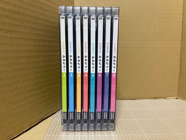 イラストカード7枚付き かみちゅ!DVD全8巻セット