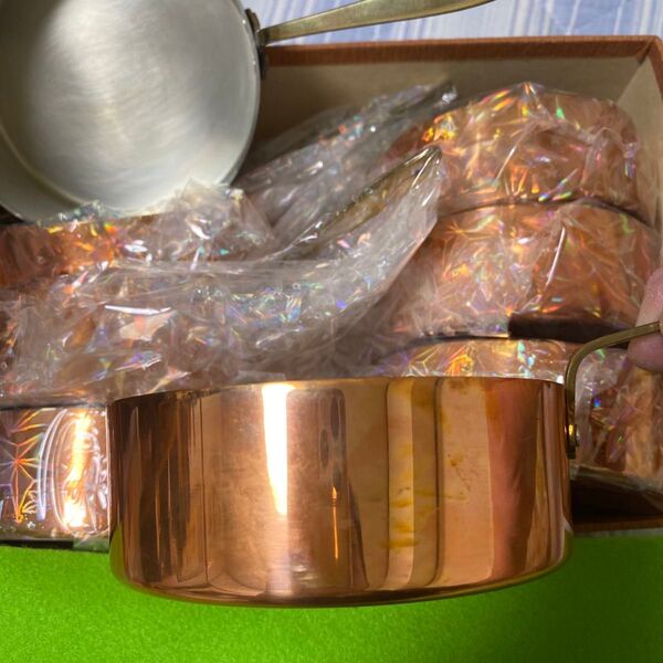 【値下げ・美品】銅製ソースパン COPPER8個 まとめ売り