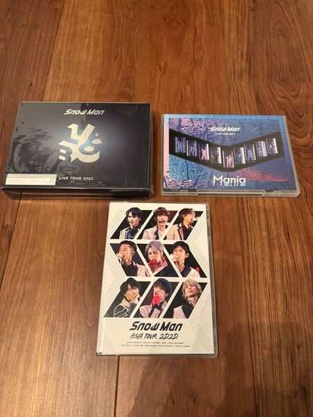 Snow manライブDVD3点セット