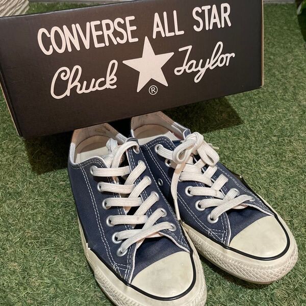 converse チャックテイラー 23.5 ネイビー スニーカー シューズ