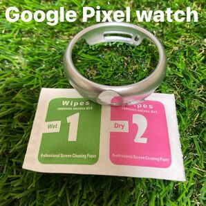 新品未使Google Pixel watch ハードケース メタリック ハードカバー スマートウォッチ 衝撃 落下 傷つけ予防