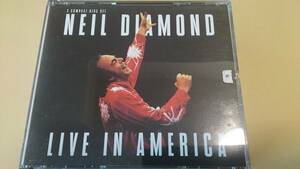 ニール・ダイアモンド【LIVE IN AMERICA】輸入盤 美品説明参照 CDHYR