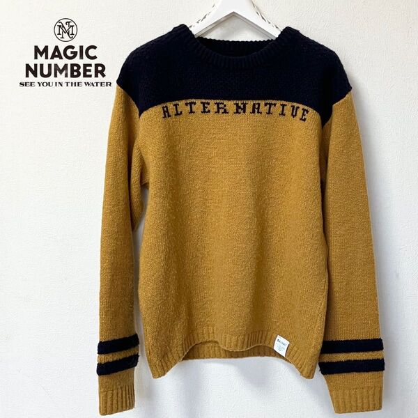 MAGIC NUMBER マジックナンバー セーター ニット 税込定価14060円 M サーフィン