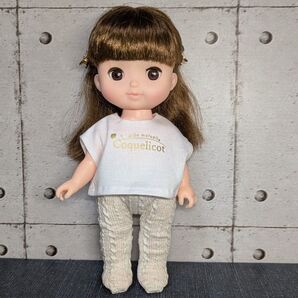 C アランシャーリング ニット地 タイツ オートミール メルちゃん レミンちゃん ソランちゃん メルちゃん着せ替え