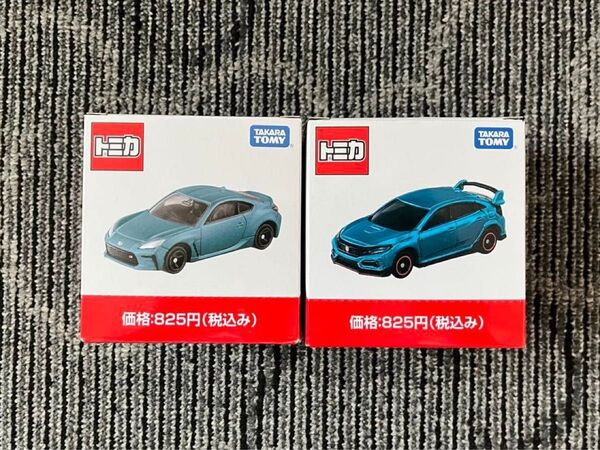 新品・未開封 ローソンオリジナルトミカ トヨタ GR86&ホンダ シビック TYPE R 2BOXセット