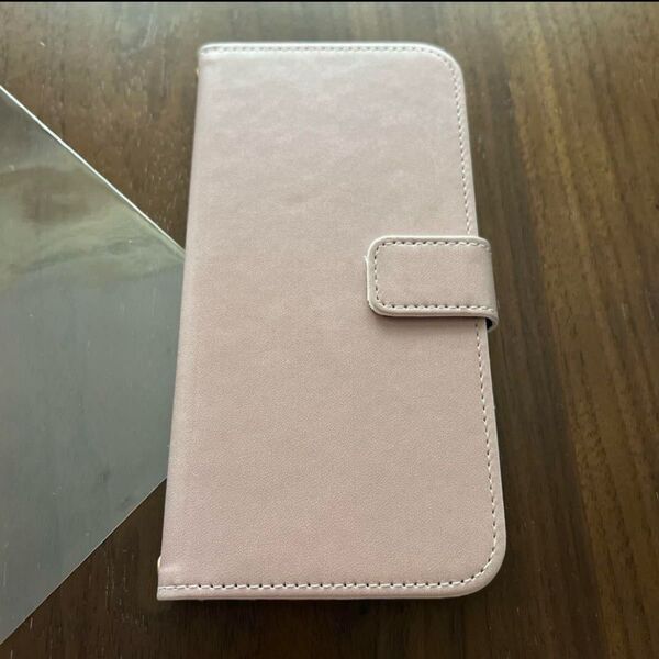 iPhone15plus ケース iPhoneケース 手帳型 エトープ 単色 iPhone スマホ スマホケース グレージュ