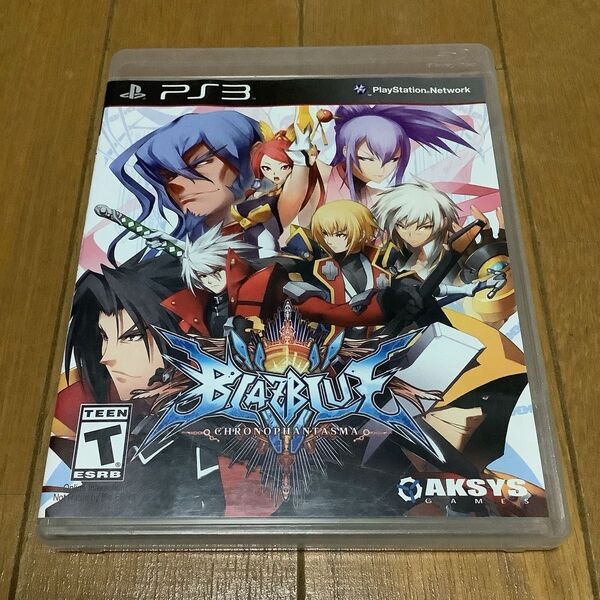 BLAZBLUE CHRONO PHANTASMA 北米版 輸入版 海外版 PS3 ブレイブルー クロノファンタズマ 希少
